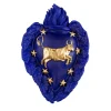 Cuore in ceramica Zodiaco Taurus