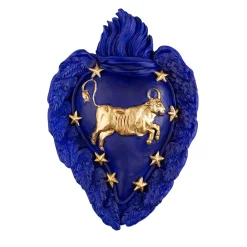Cuore in ceramica Zodiaco Taurus