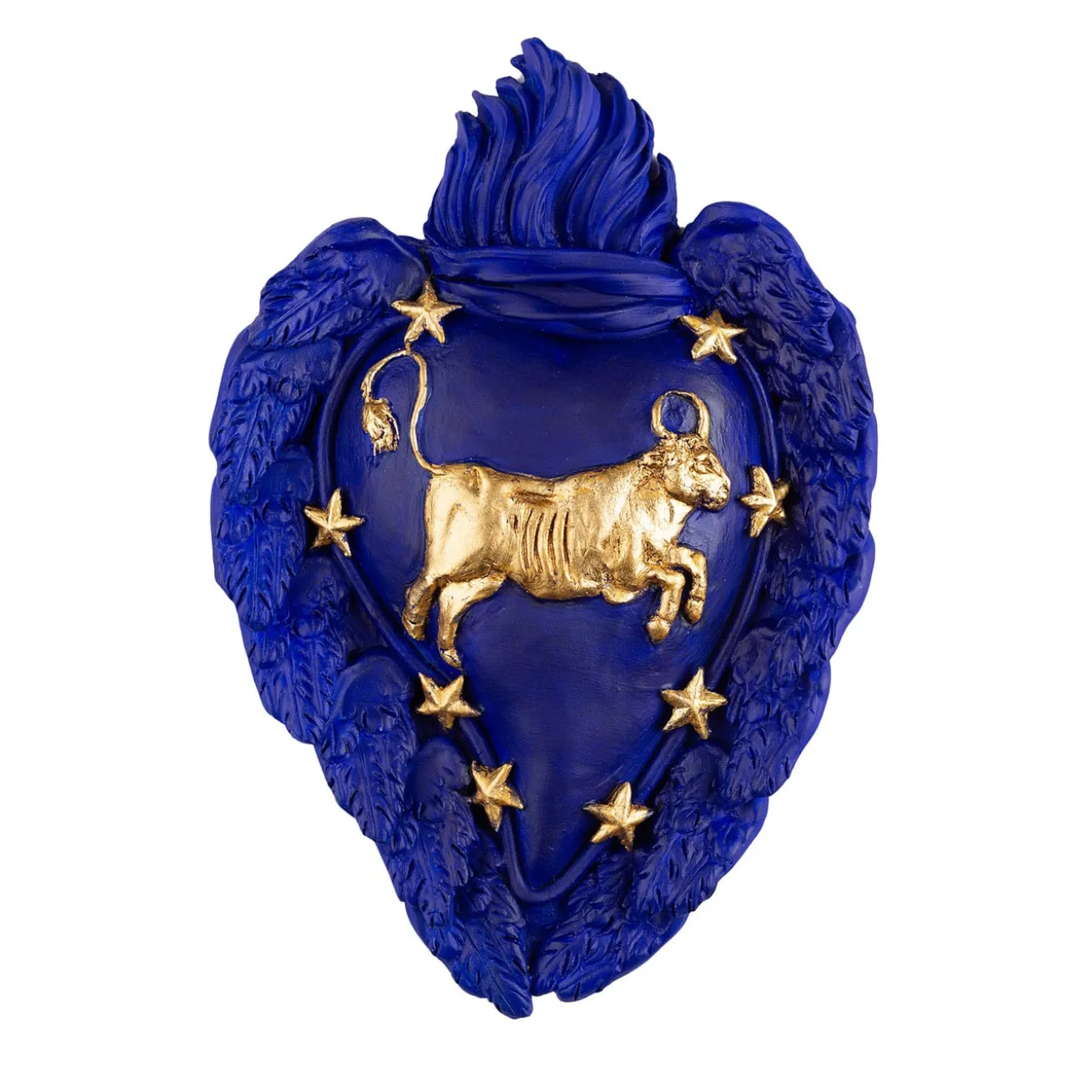 Cuore in ceramica Zodiaco Taurus