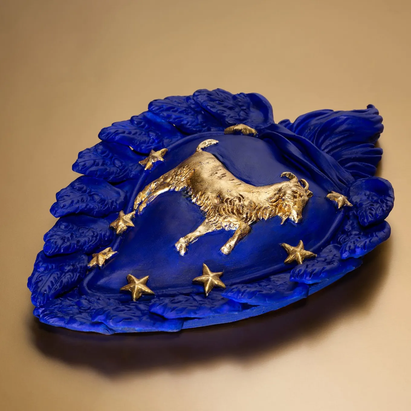 Cuore in ceramica Zodiaco Capricorno