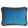 Cuscino blu Happy