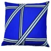 Cuscino blu Tria