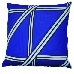 Cuscino blu Tria