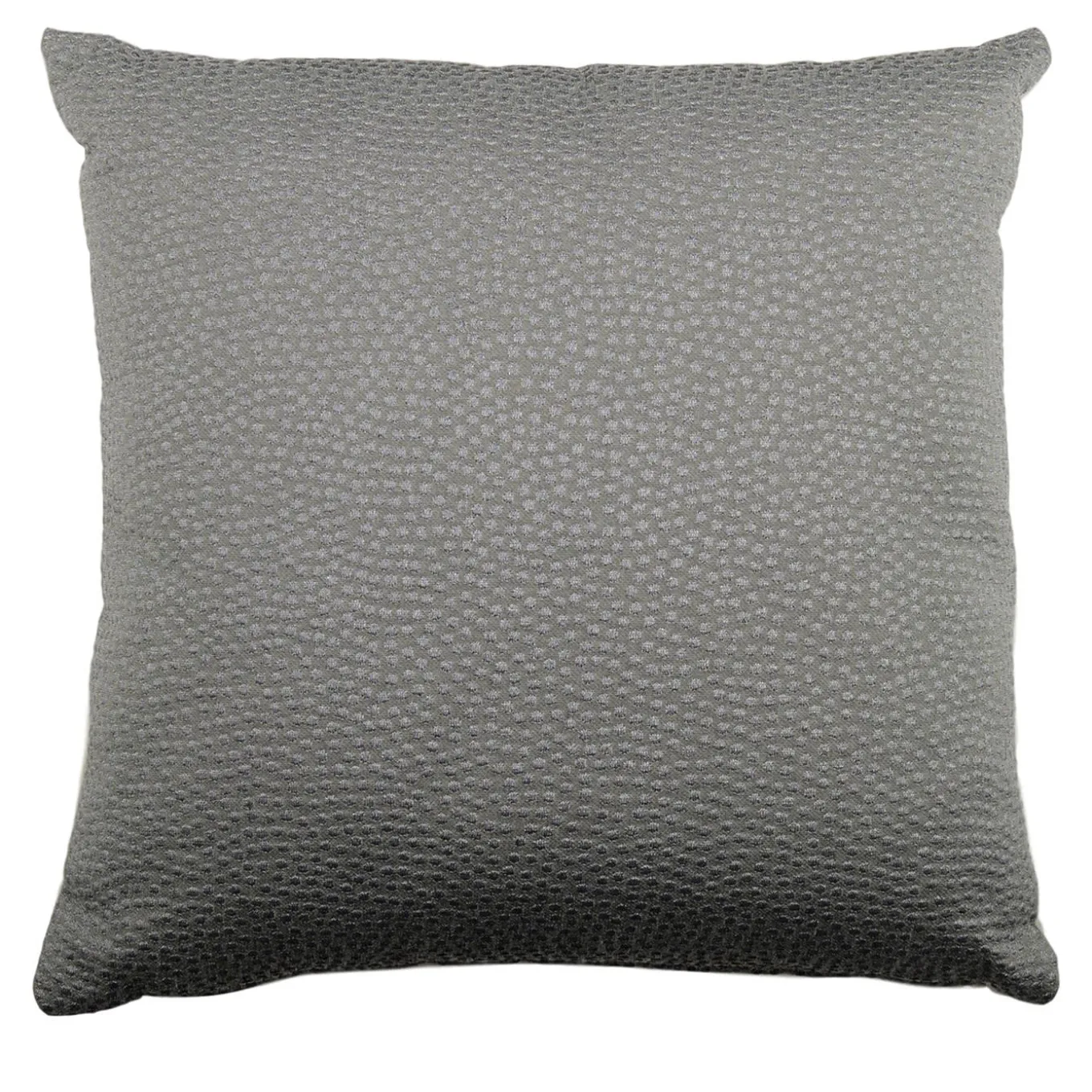 Cuscino Carrè argentato quadrato in Dry Galuchat Jacquard Fabric
