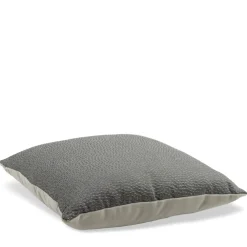 Cuscino Carrè argentato quadrato in Dry Galuchat Jacquard Fabric