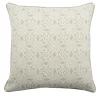 Cuscino Carrè avorio in Tessuto Jacquard Lovely