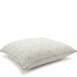 Cuscino Carrè avorio in Tessuto Jacquard Lovely