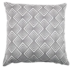 Cuscino Carrè in tessuto jacquard Hypnose Deco e Velluto di Cotone