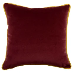 Cuscino Carrè in tessuto jacquard floreale