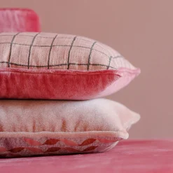 Cuscino Carrè in tessuto jacquard Talia