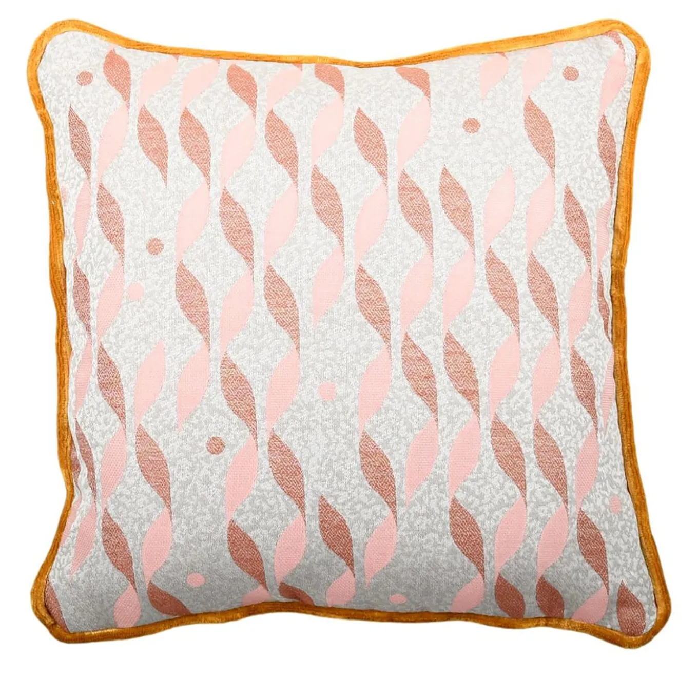 Cuscino Carrè in tessuto jacquard TALIA