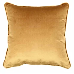 Cuscino Carrè in Velluto di Seta Oro