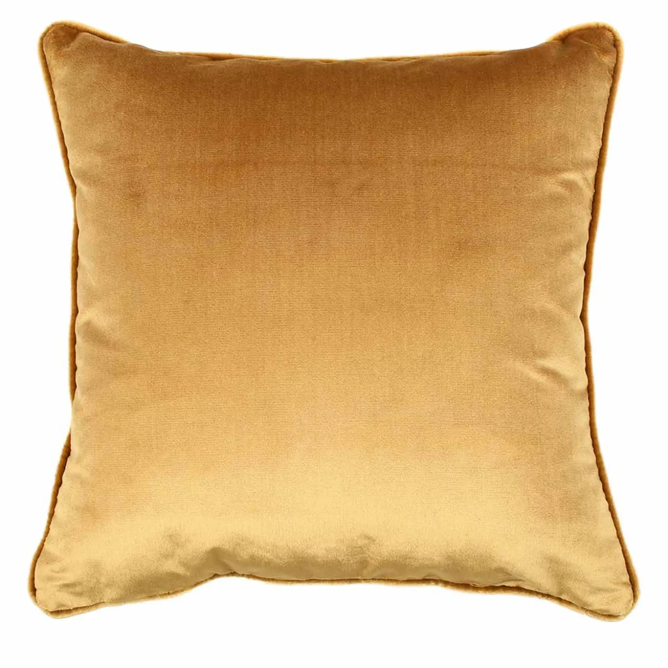Cuscino Carrè in Velluto di Seta Oro
