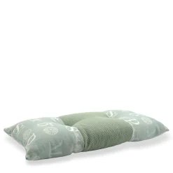 Cuscino con bottoni Cucù in Tessuto Jacquard