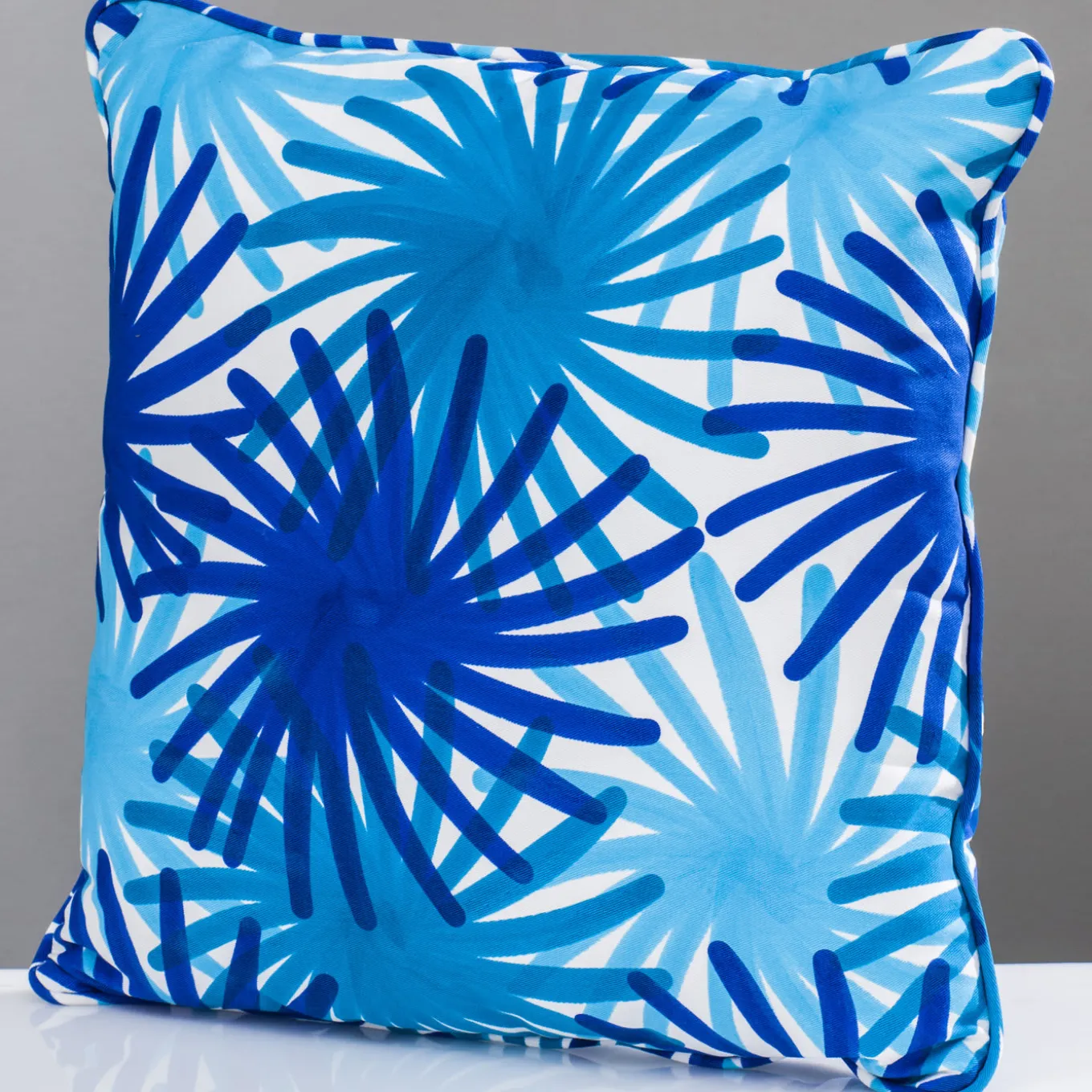 Cuscino Fuochi Blue