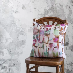 Cuscino imbottito in velluto di seta Jewel Dream