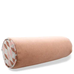 Cuscino in velluto Roll Rullo Kid Mohair