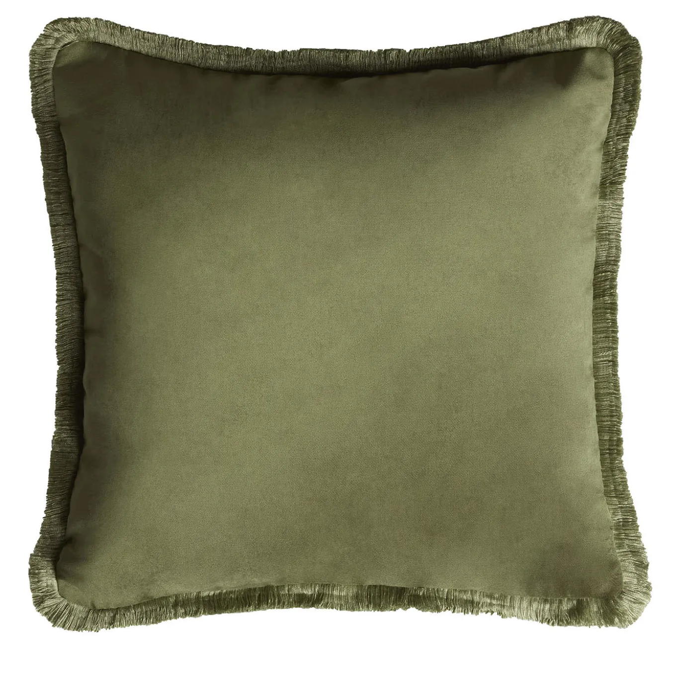 Cuscino in velluto verde Major Collection