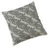 Cuscino melange nero ed ecru #2