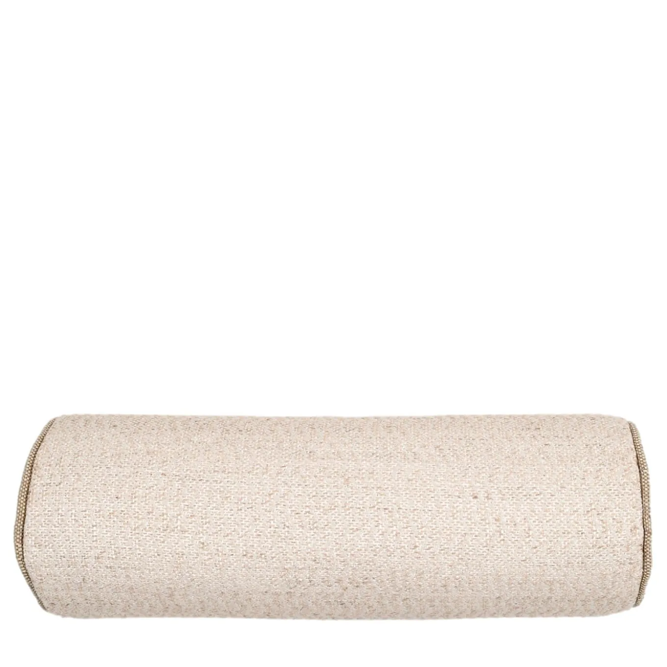 Cuscino Natural Roll Rullo in tessuto jacquard