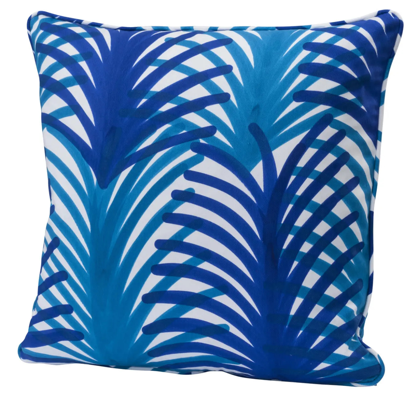 Cuscino Palme Blue