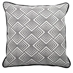 Cuscino quadrato Carrè in Tessuto Jacquard Hypnose Deco