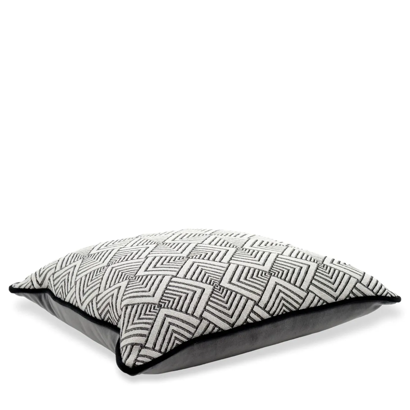 Cuscino quadrato Carrè in Tessuto Jacquard Hypnose Deco