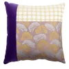 Cuscino Quadrato Carrè T in tessuto jacquard