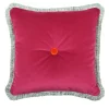 Cuscino Quadrato Rosa POPHUG di Pistacchio&Caffé
