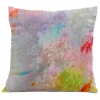 Cuscino Rainbow Dream in Velluto di Seta Multicolore di Coralla #2