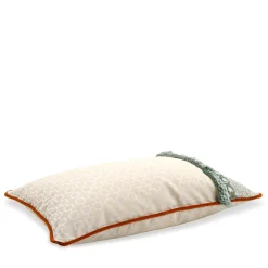 Cuscino Rettangolare Bianco in Edizione Limitata POPHUG di Pistacchio&Caffé