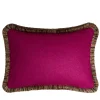 Cuscino rettangolare Mongolia Fucsia