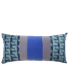 Cuscino rettangolare Nastro in tessuto jacquard geometrico