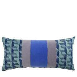 Cuscino rettangolare Nastro in tessuto jacquard geometrico