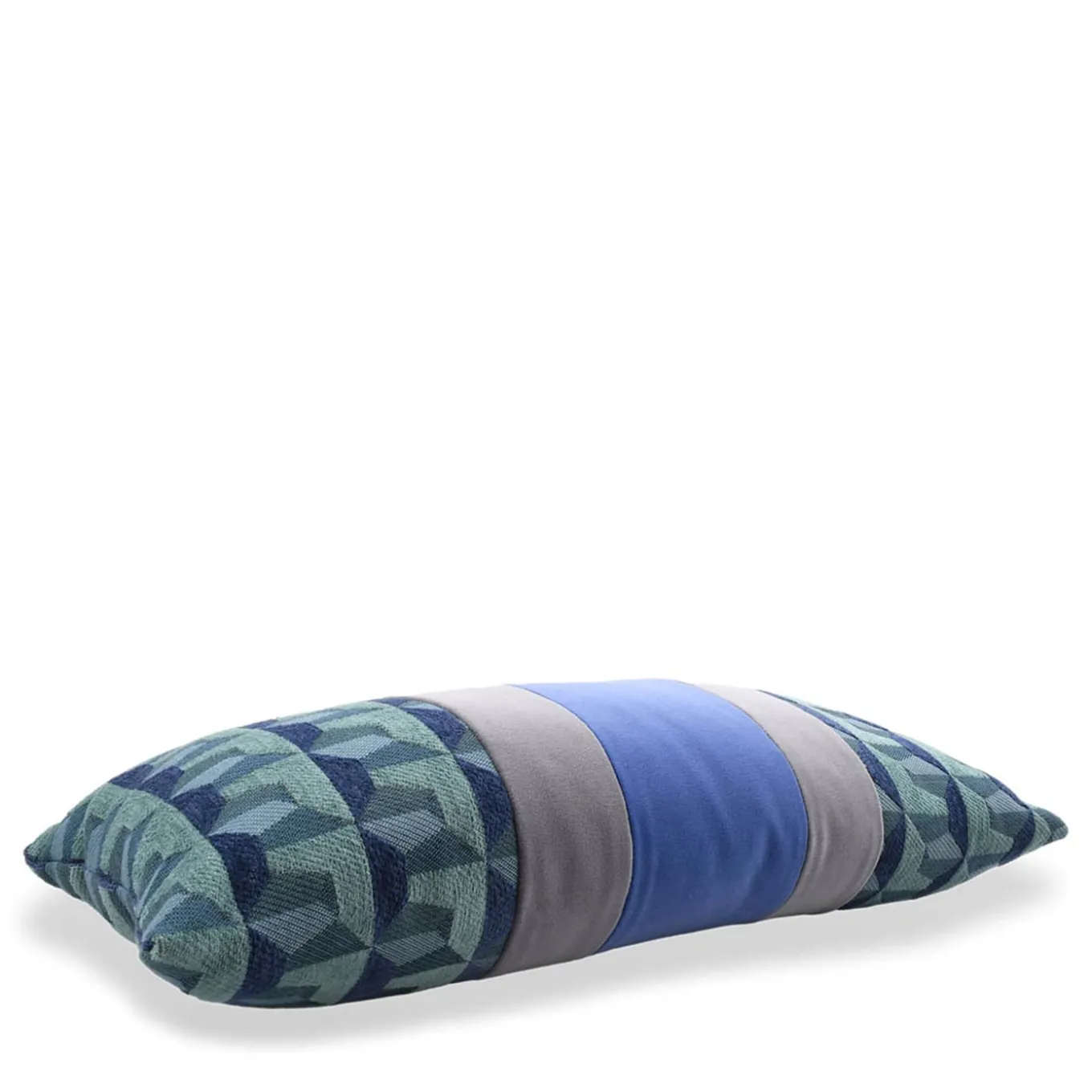Cuscino rettangolare Nastro in tessuto jacquard geometrico