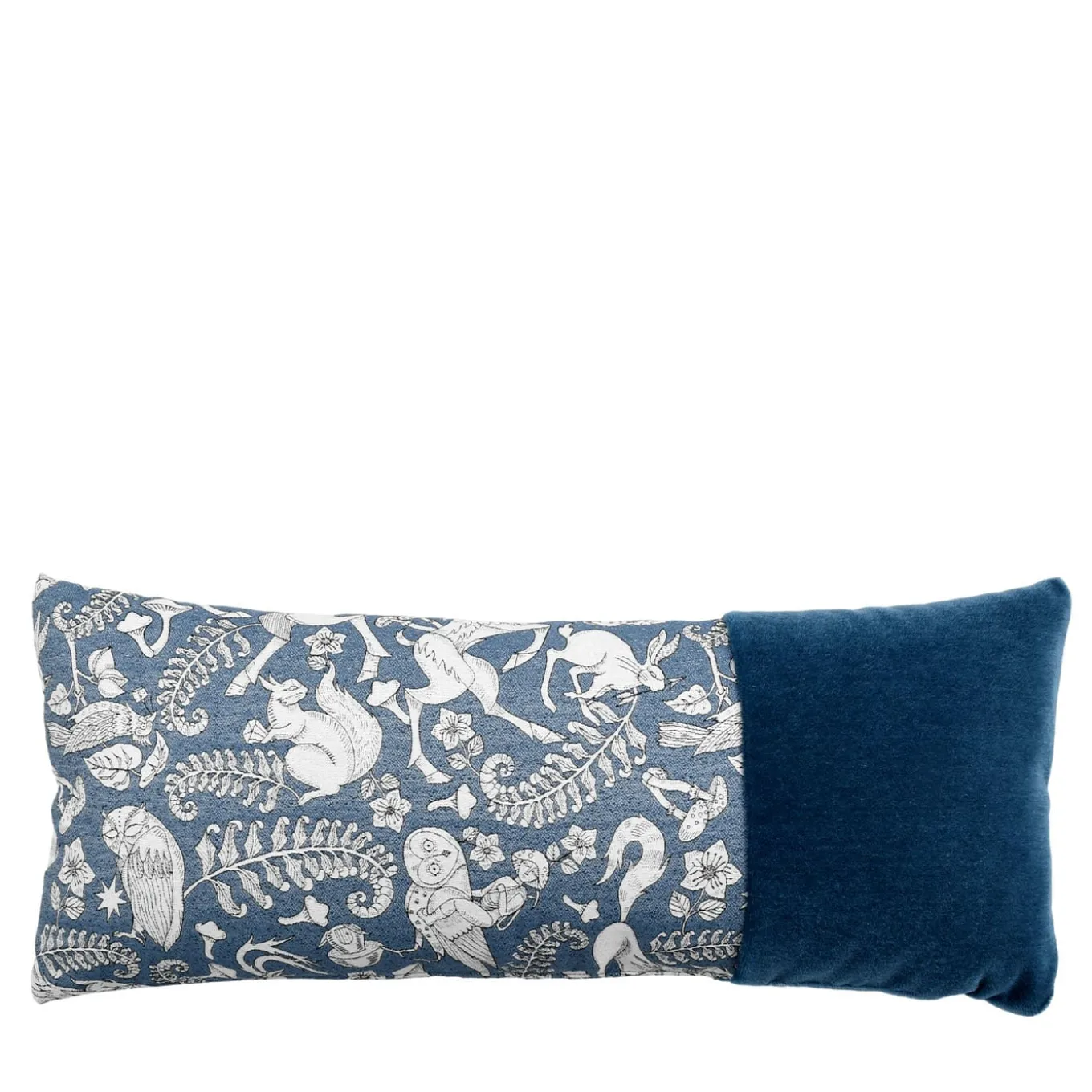 Cuscino rettangolare semplice in tessuto jacquard Montagna Magica