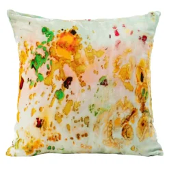 Cuscino Sea Dream in Velluto di Seta Multicolore di Coralla #1