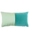 Cuscino Tiffany Bis in tessuto jacquard a pois