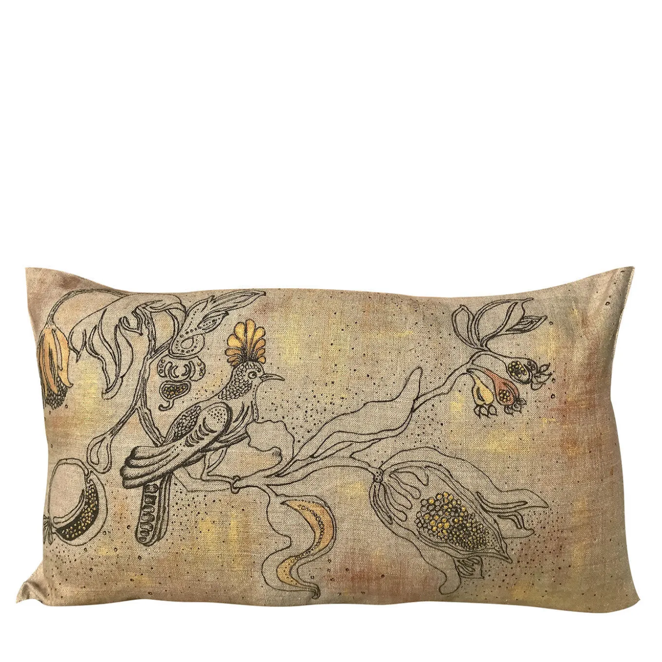 Cuscino Uccelli e Fiori 011