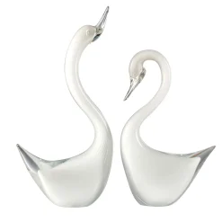 Cynus Set di due cigni bianchi