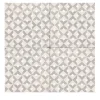 Daamè Set di 25 piastrelle quadrate avorio #1
