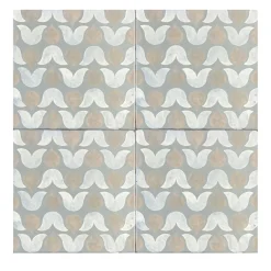 Daamè Set di 25 piastrelle quadrate grigie #2