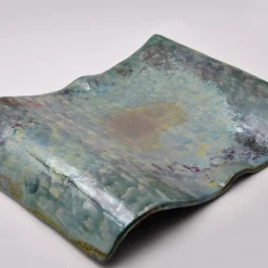 Decorazione da tavolo Onda in Raku di Nino Basso