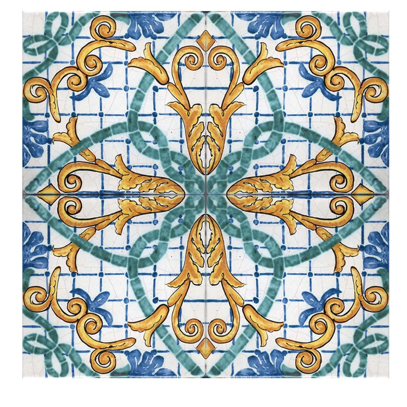 Decori Modulari Set di 4 piastrelle #14