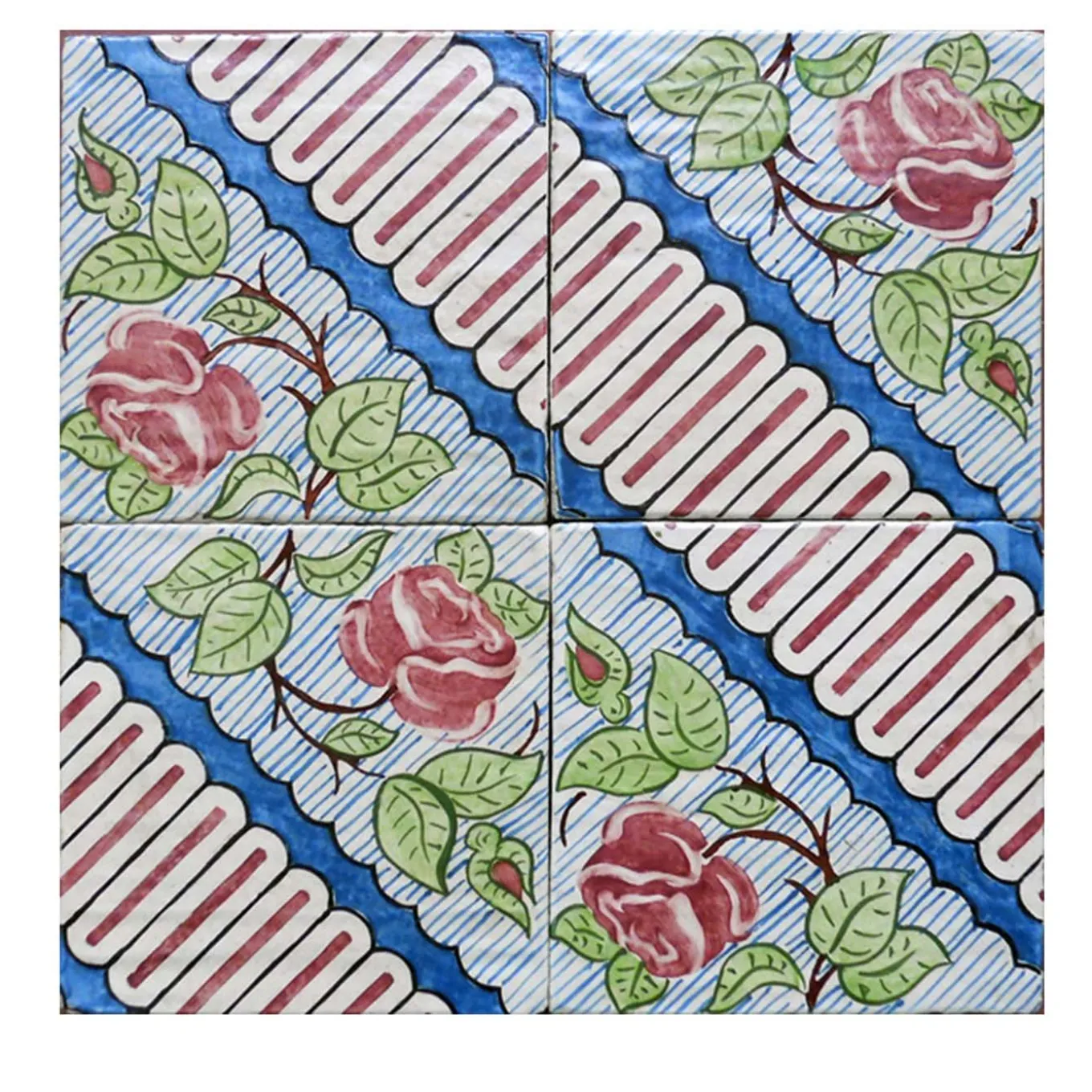 Decori Modulari Set di 4 piastrelle #18