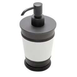 Dispenser per sapone Manhattan bianco e nero