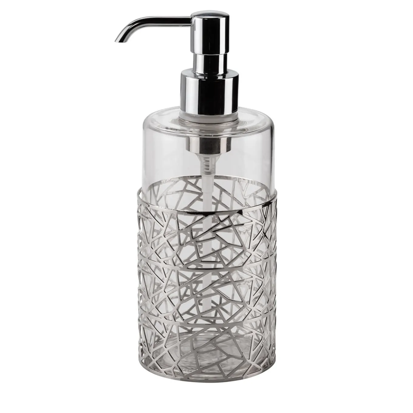 DISTRIBUTORE DI SAPONE HIROITO - ARGENTO