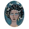 DONNE FIORITE Vassoio ovale Shamsi