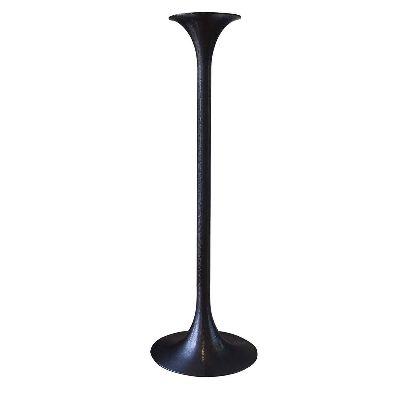 Duo vaso-candela Madurai placcato in titanio