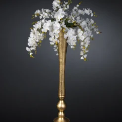 Eternity Madame Butterfly Composizione floreale finta con vaso d'oro
